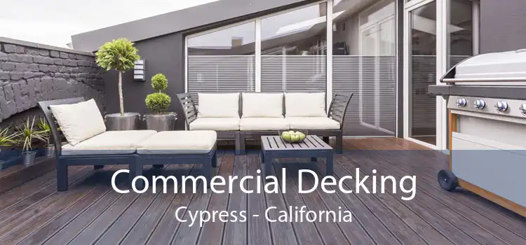 Commercial Decking Cypress - California