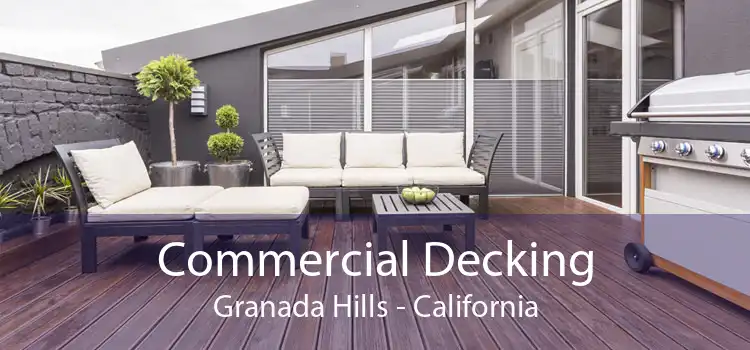 Commercial Decking Granada Hills - California
