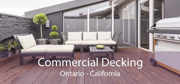 Commercial Decking Ontario - California