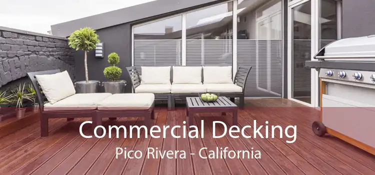 Commercial Decking Pico Rivera - California