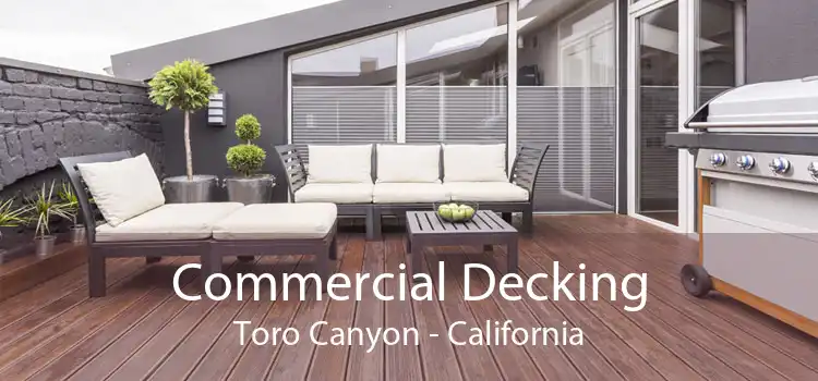 Commercial Decking Toro Canyon - California