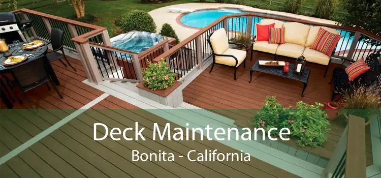 Deck Maintenance Bonita - California