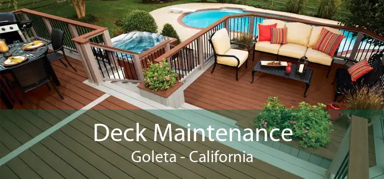 Deck Maintenance Goleta - California