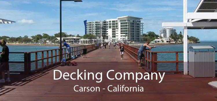 Decking Company Carson - California
