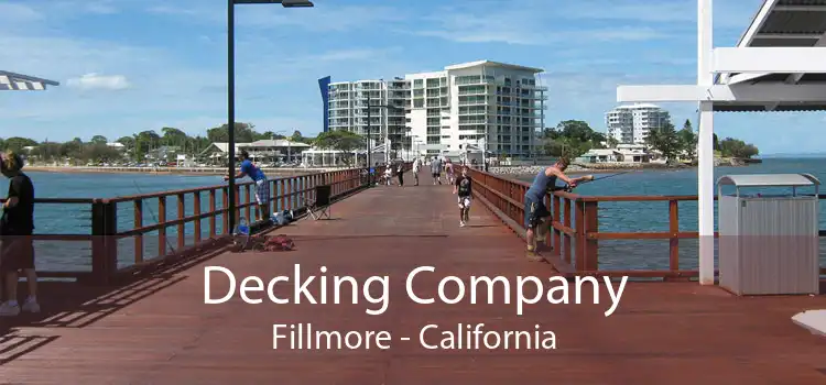 Decking Company Fillmore - California