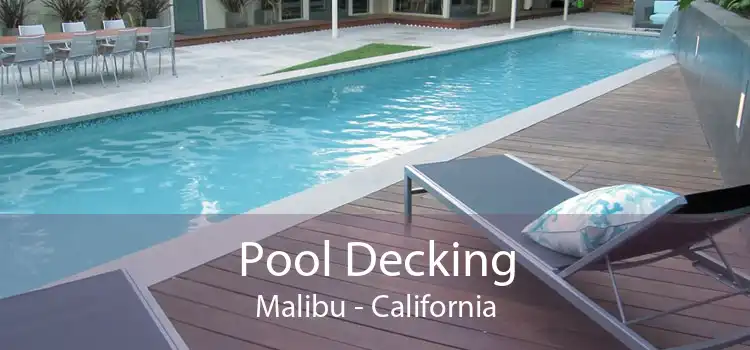 Pool Decking Malibu - California