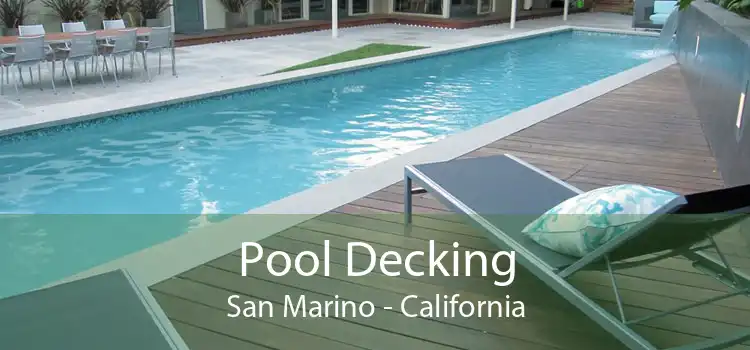 Pool Decking San Marino - California