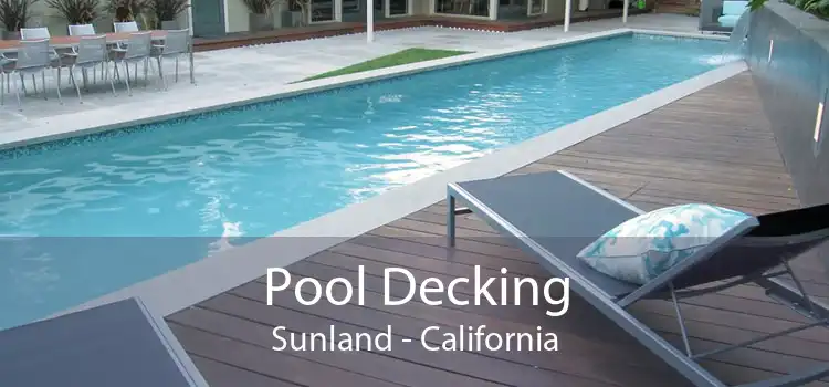 Pool Decking Sunland - California