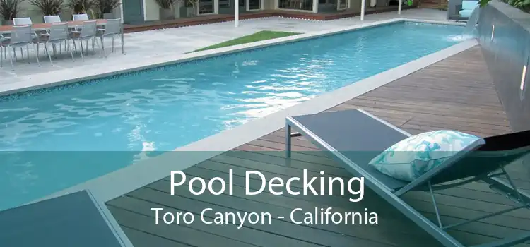 Pool Decking Toro Canyon - California