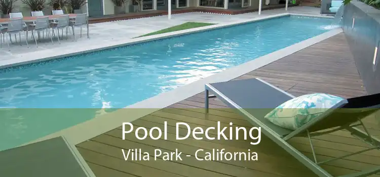 Pool Decking Villa Park - California