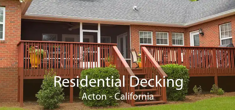 Residential Decking Acton - California