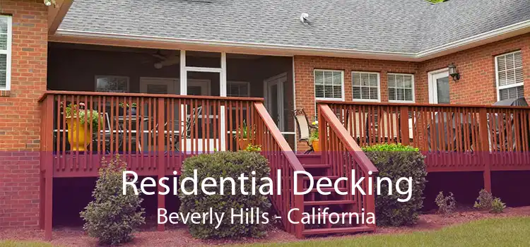 Residential Decking Beverly Hills - California