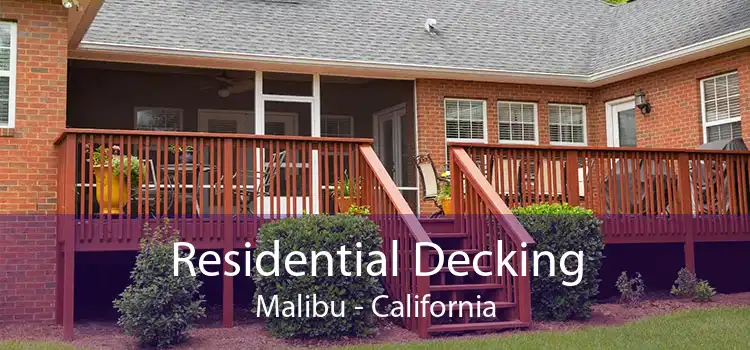 Residential Decking Malibu - California