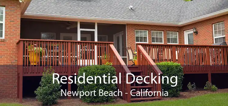 Residential Decking Newport Beach - California