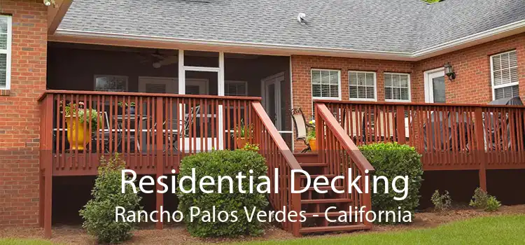 Residential Decking Rancho Palos Verdes - California