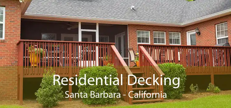 Residential Decking Santa Barbara - California