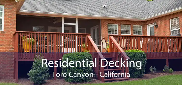 Residential Decking Toro Canyon - California