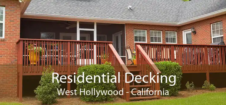 Residential Decking West Hollywood - California